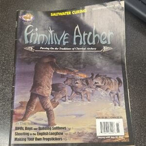 Primitive Archer Magazine - DECEMBER 2007 HARD TO FIND HOBBY COLLECTOR